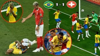 Brazil Vs Switzerland 1-1 Goal - Neymar Fails To Score - Match Draw | FIFA World Cup 2018 | RRA Spor