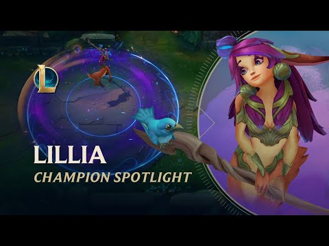 Modstander gå på pension husmor Lillia Champion Spotlight | Gameplay - League of Legends