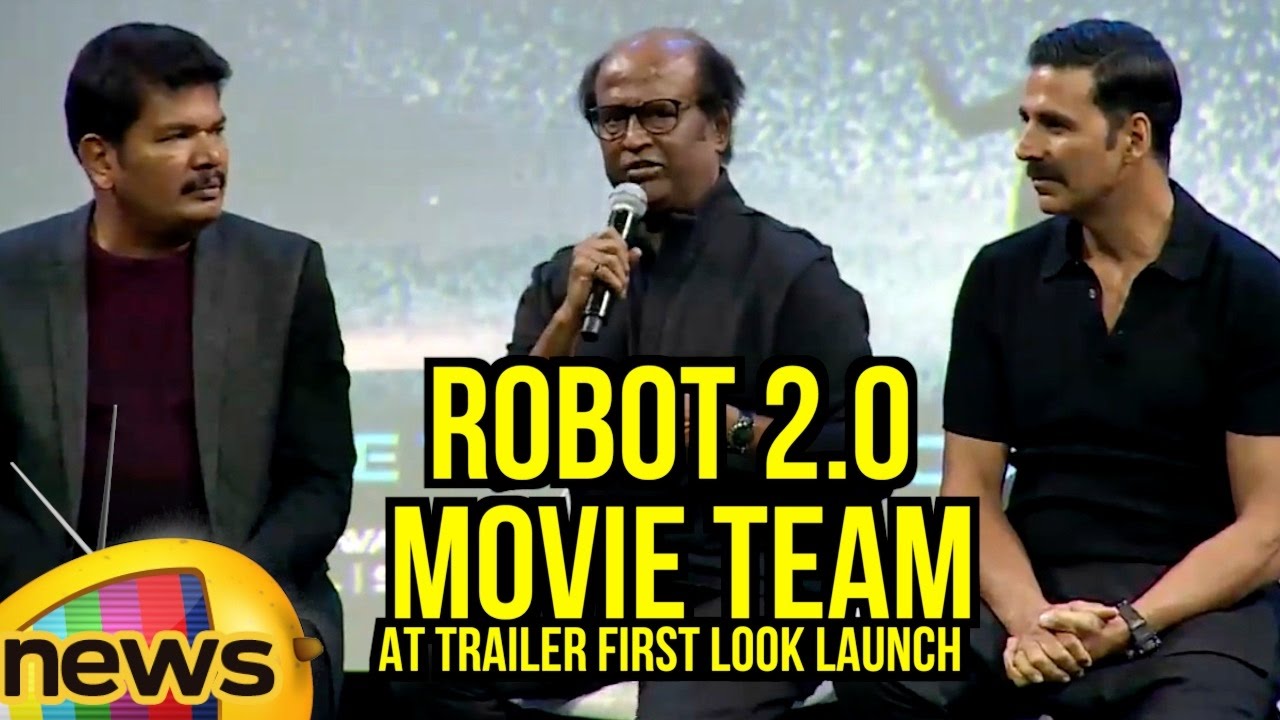 Robot 2 O Movie Team At Trailer First Look Launch Rajinikanth robot-2-o-movie-team-at-trailer-first-look-launch-rajinikanth