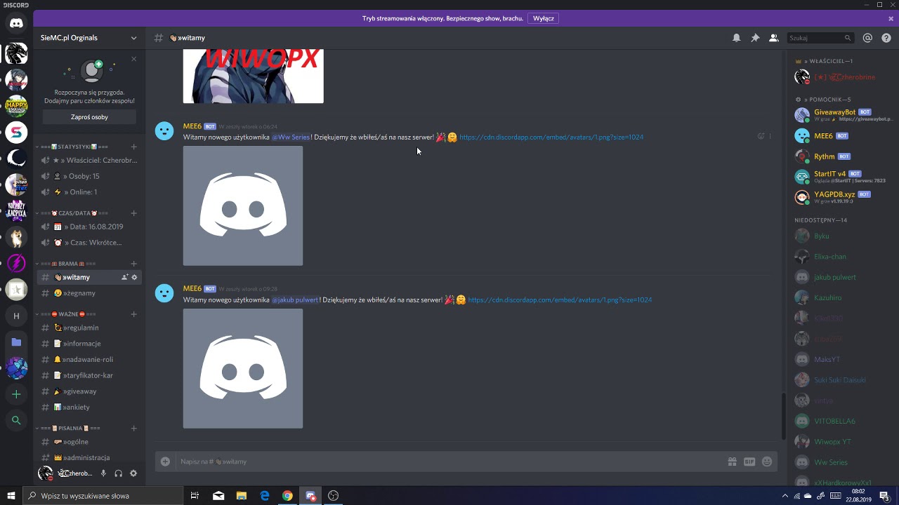 MÓJ NOWY DISCORD! upload image