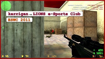 [ POV ] mousesports | karrigan vs LIONS e-Sports Club (ESWC 2011)