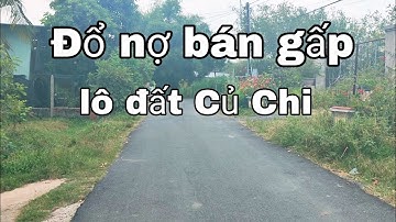Nhà đất củ chi | giá rẻ | giới thiệu | lô đất 10x87 có thổ cư mặt tiền đường nhựa thông