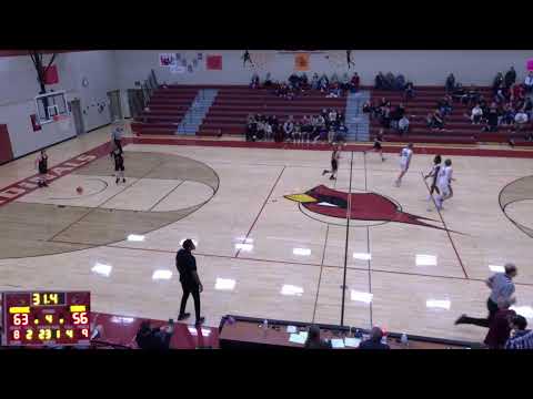 Nedrose High School JV vs Westhope/Newburg High School Boys' Varsity Basketball