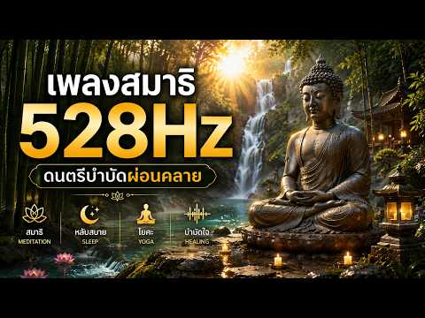 เพลงสมาธิ 528Hz 🎋 ดนตรีบำบัดผ่อนคลายในป่าไผ่｜สมาธิ หลับสบาย โยคะ บำบัดใจ