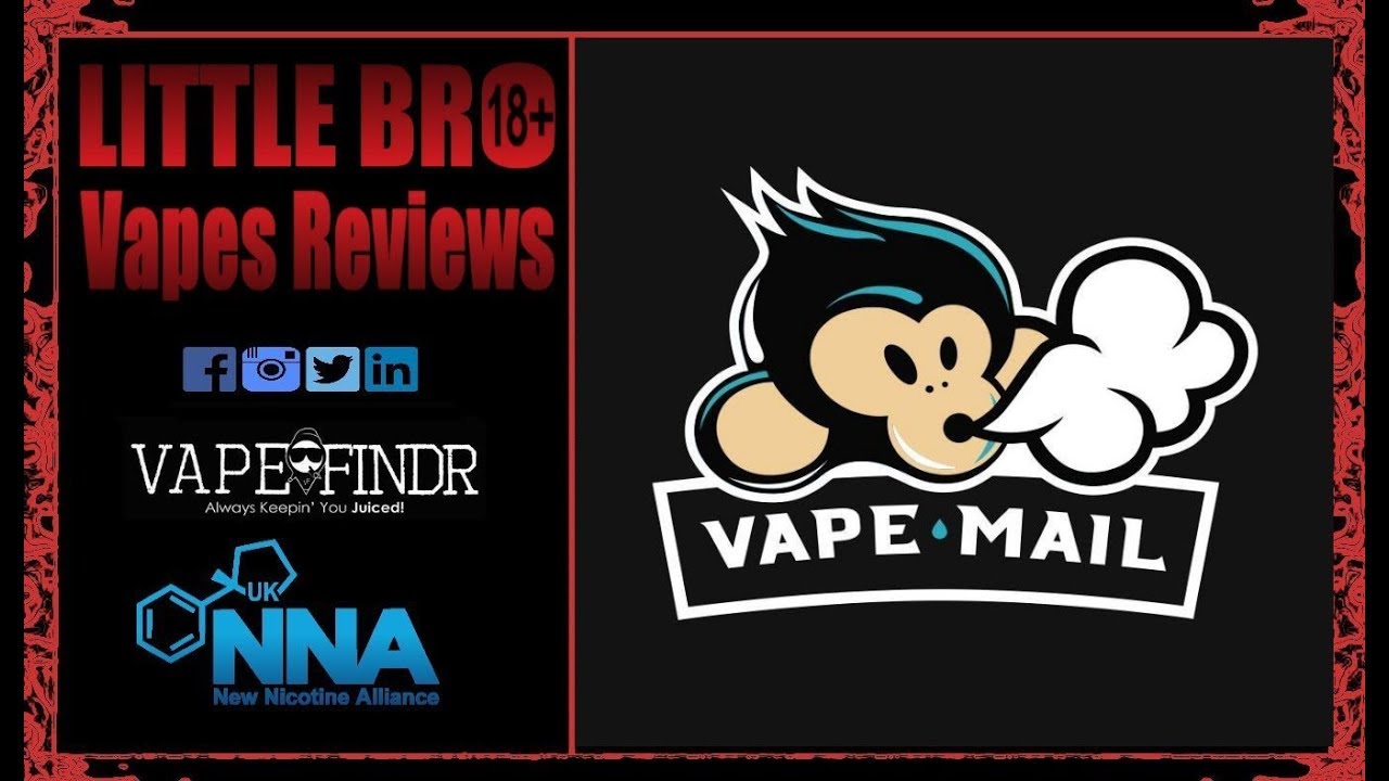 VAPE MAIL oct 2018 gold subscription