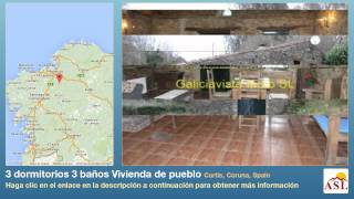 3 dormitorios 3 baños Vivienda de pueblo se Vende en Curtis, Coruna, Spain