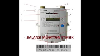 Qaz balansının müəyyən olunması