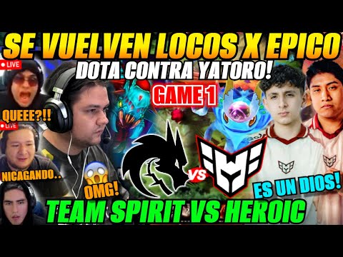 😲Osito vs Yatoro épico dotaza! analizan HEROIC vs TEAM SPIRIT Bo1 BLAST Slam VI: Group Stage😲