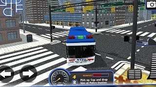 Police Bus Criminal Transport - Gameplay Android screenshot 3