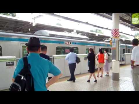 【試運転】山手線ホームから京浜東北線E233系が発車します＠上野駅