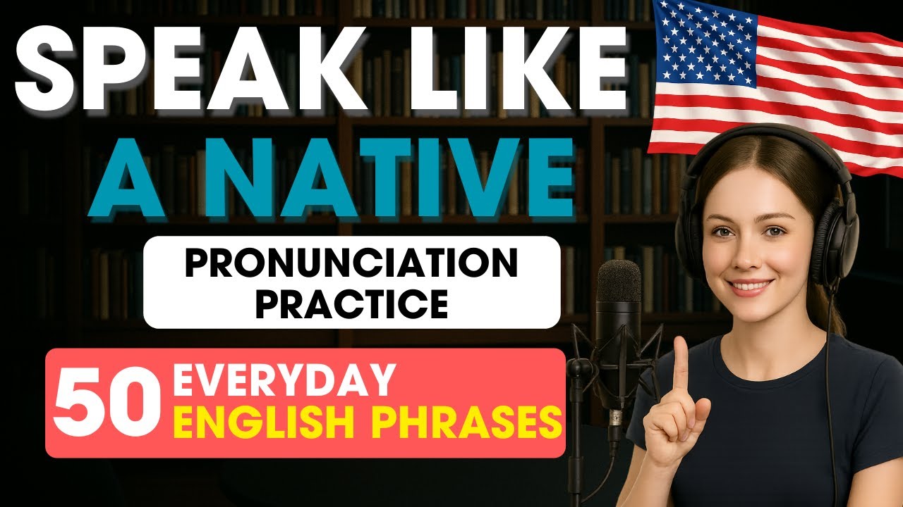 American Accent Practice | Most common English Phrases | Thinking in English Everyday