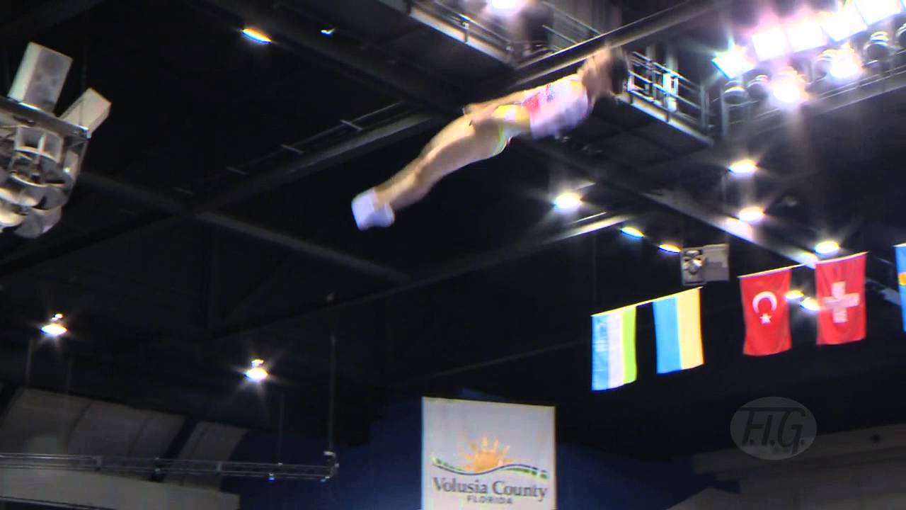 NAKANO Rana (JPN) 2014 Trampoline Worlds, Daytona Beach (USA