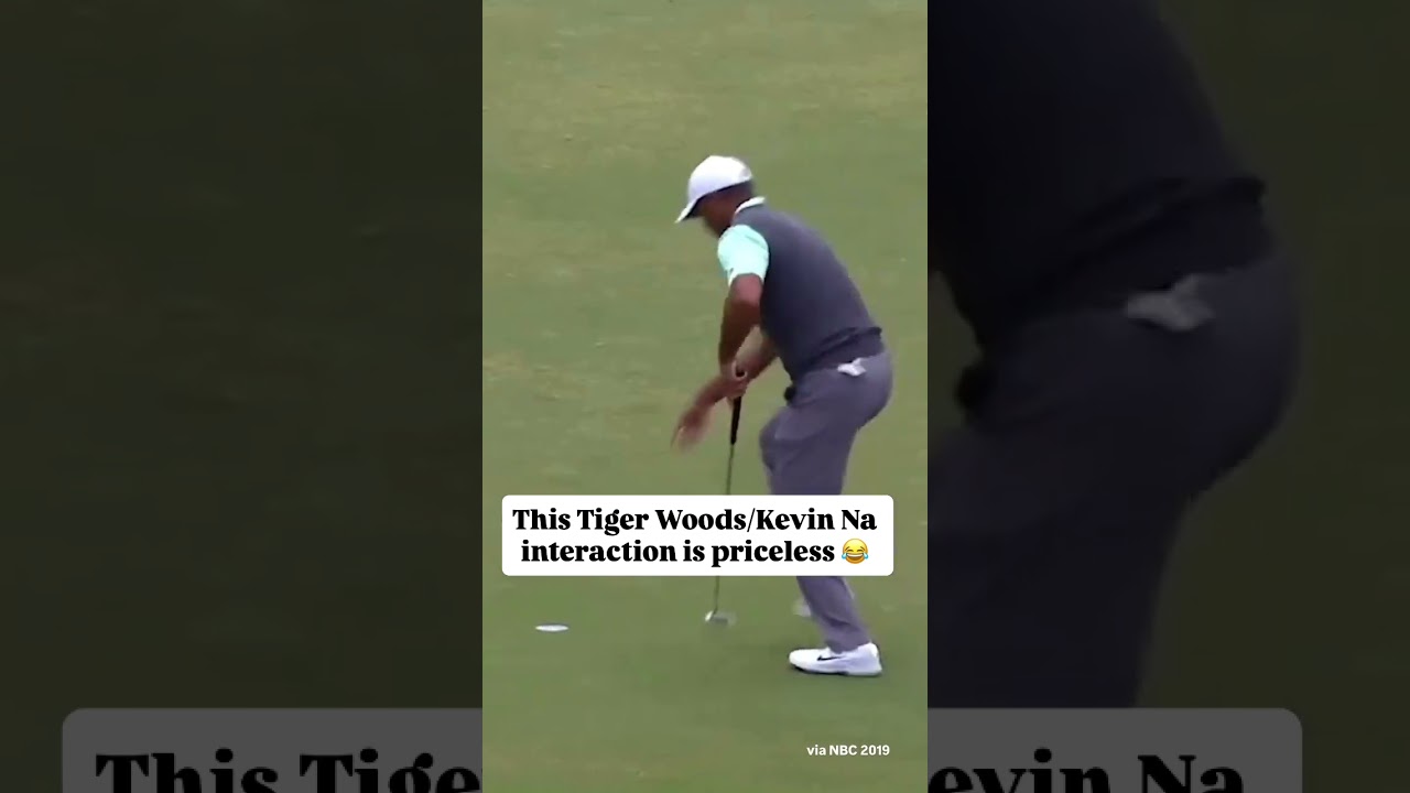 Throwback to an all time Tiger Woods moment to celebrate his 50th Birthday 😂🐅