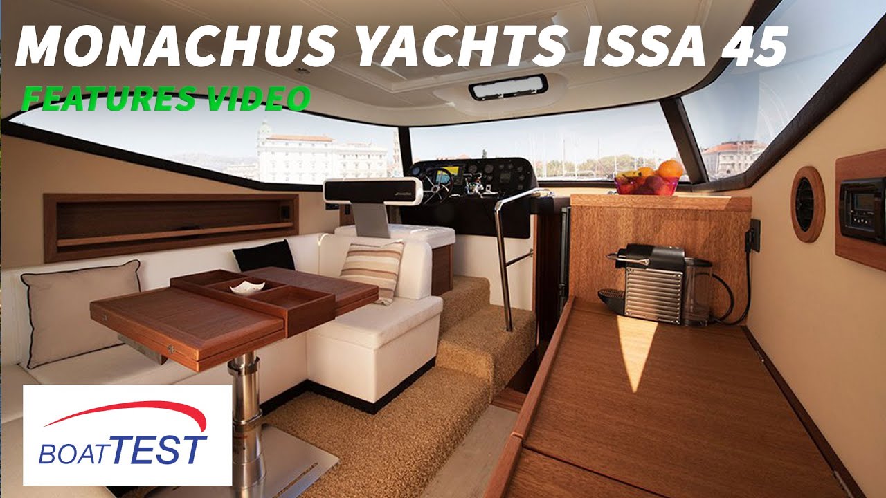 Monachus Yachts Issa 45 (2020-) Features Video - By BoatTEST.com