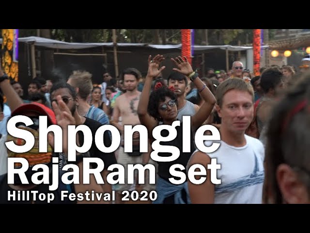 Shpongle DJ Set by Raja Ram【HillTop Festival】Goa,India,2020.FEB