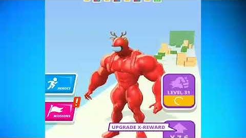 Noob Vs Pro Vs Hacker In Muscle Rush Max Level Android, iOS Games Run Horse