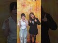 zip! 初地上波インタビュー出演見てくれた方ありがとうございました！ インタビューしてくれた(@ねお)ちゃんと酢豚踊った🐼#中華料理屋の酢豚が食べたい #琳子 #おすすめ