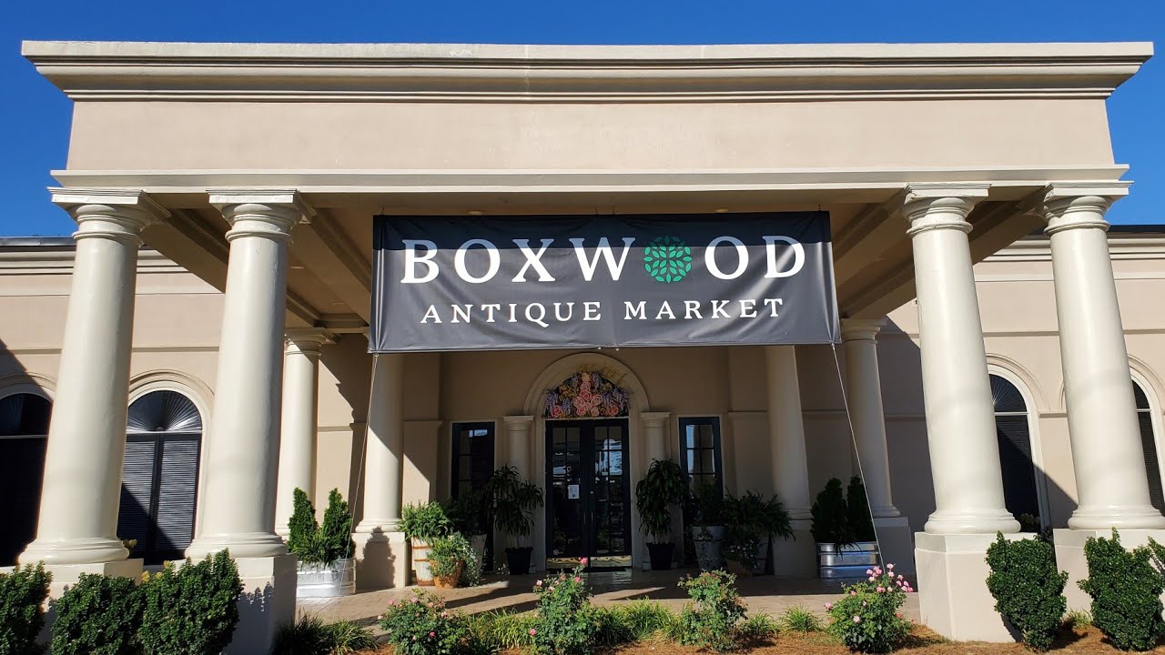 Boxwood Antique Market, High Point, NC YouTube
