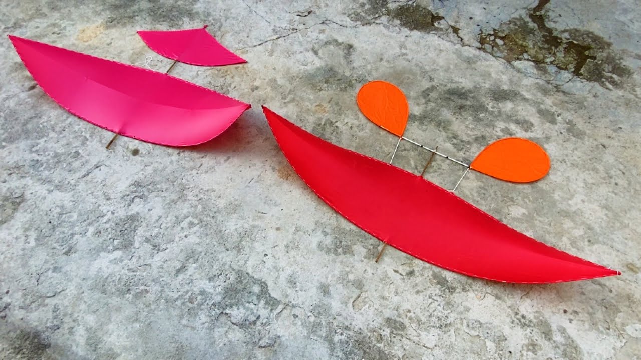 Tự Làm Diều Đuôi Cá 1.34m Và Kinh Môn 1.40m Nhẹ Gió Từ Cáp Quang 2.5 Ly