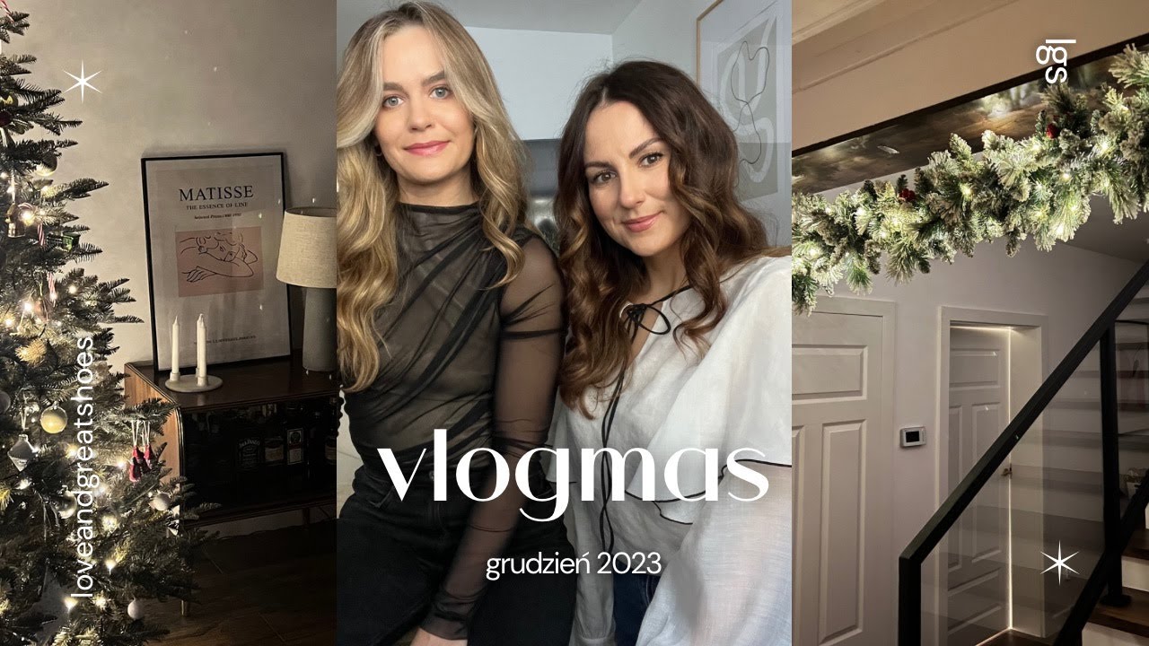 vlogmas | nakrycie stołu na Święta i sposób na girlandę