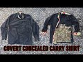 El Sicario Covert Concealed Carry Shirt Long Sleeve Black