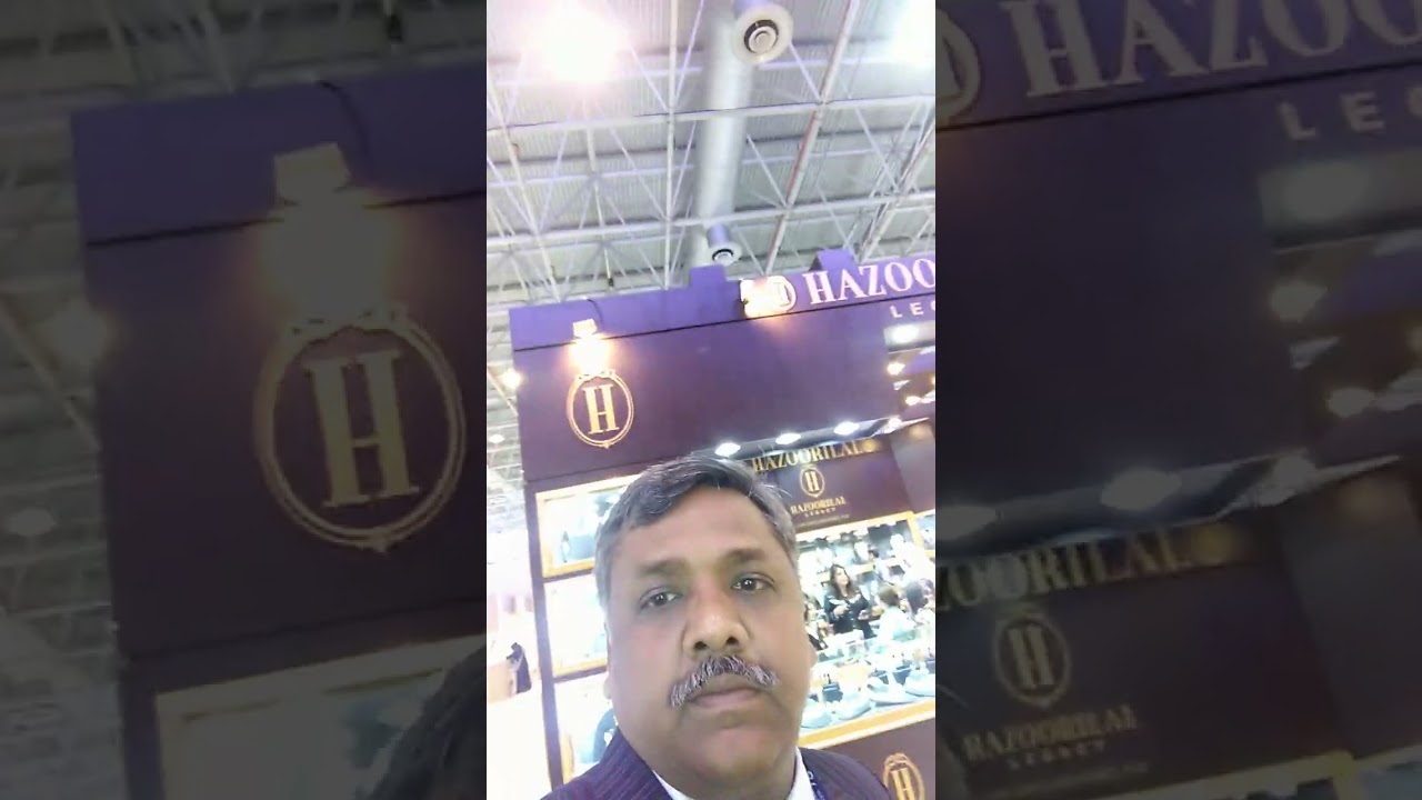 Shaukat Chaudary visit for promotion of SS Gold Refiner at Sharjah Jewelry Gem & Watches  Expo