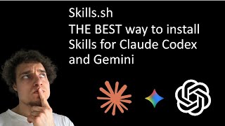 Best Way to install Skills for Claude Code Codex and Gemini