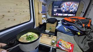 名古屋旅行中にドンキの駐車場で暴走族に囲まれてしまう2泊3日の車中泊