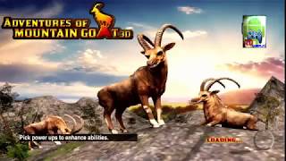 Adventures of Mountain Goat 3D, by Tapinator Inc Best Android Gameplay, Video Watch HD screenshot 2
