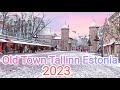 Christmas market, Old Town Tallinn Estonia 2023