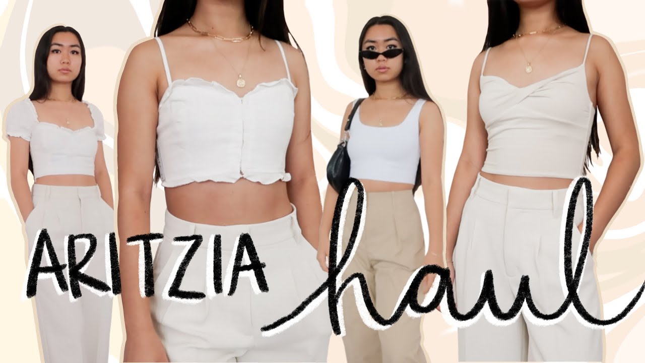 ARITZIA SUMMER TRY-ON HAUL 2020 | Best Neutrals & Basics