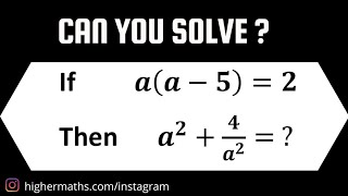 Can you solve?
