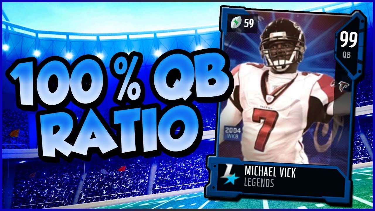 Madden 19 Ultimate Team Mike Vick w/ PERFECT QB Rating Madden 19