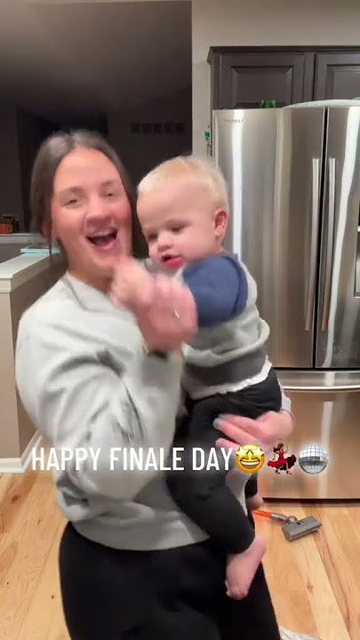 My dance partner and I are so excited for DWTS finale tonight! 👌 Momlife heart full ❣️