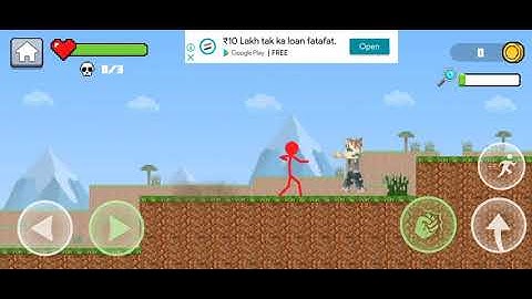 Stickman Battle World Craft Level 1-2  #gameplay #GAMINGKLIPS