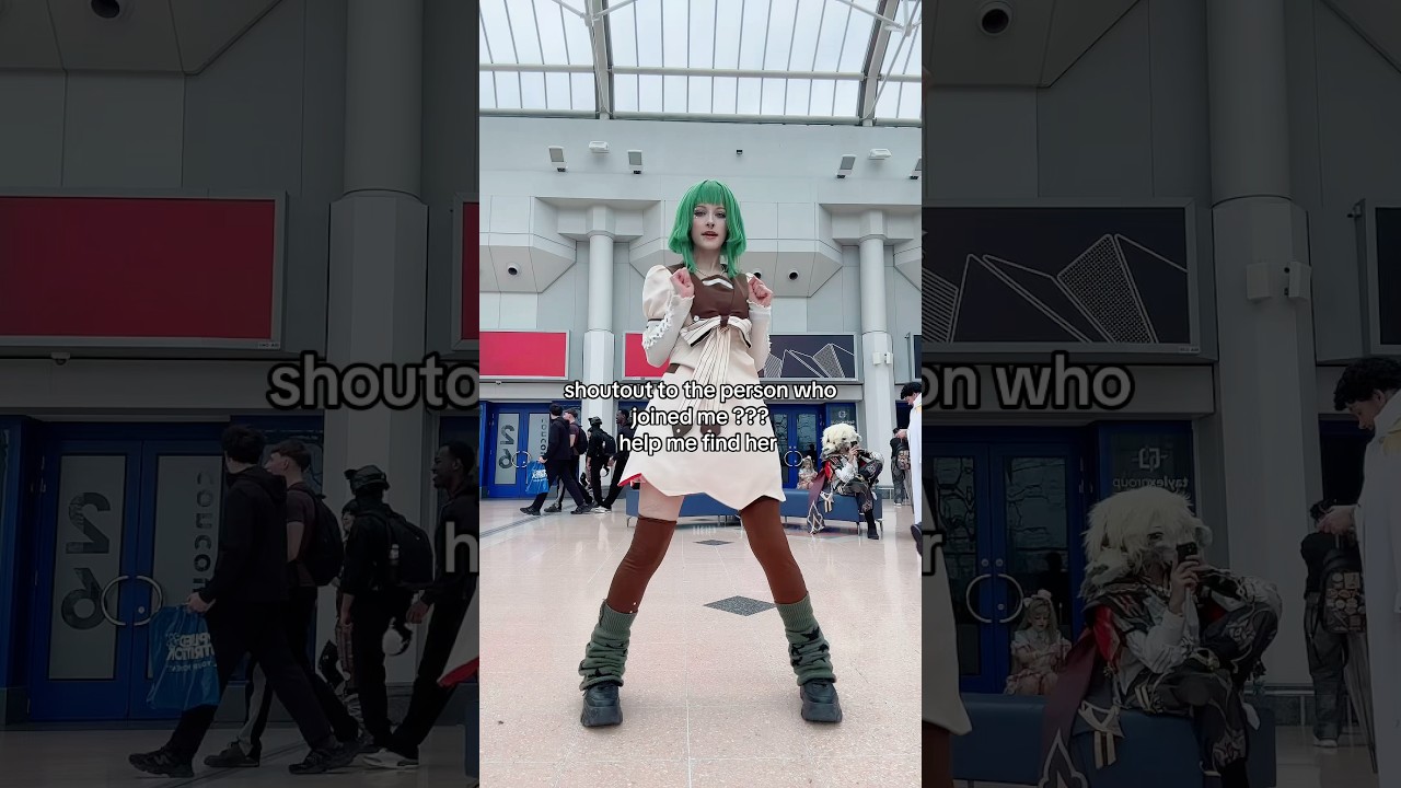 the way she was also matching cosplays with me and didn't say hi  #tbhk #megacon #cosplay