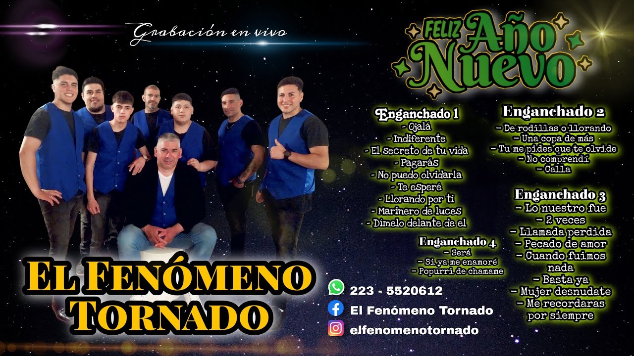 El Fenómeno Tornado - Grabacion en vivo 2023 despidiendo el año
