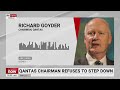 Richard Goyder refuse to step down as Qantas chairman