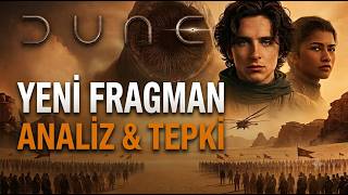 DUNE PART THREE YENİ FRAGMAN ANALİZ TEPKİ | Dune