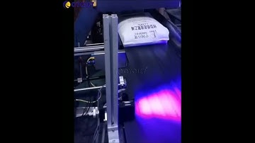 How to Print High-resolution QR Code on PE Packaging Bag by CYCJET UV Large Character Inkjet Printer