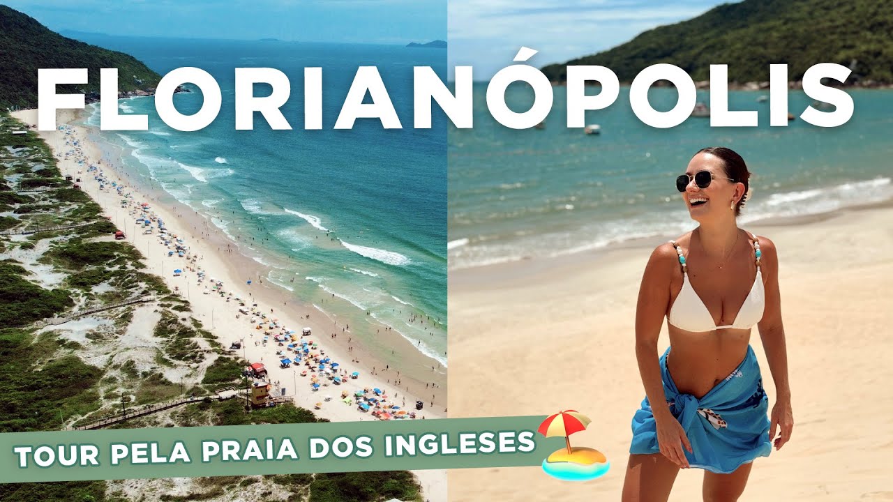 FLORIANÓPOLIS - uma das MELHORES PRAIAS do NORTE DA ILHA | Praia dos Ingleses