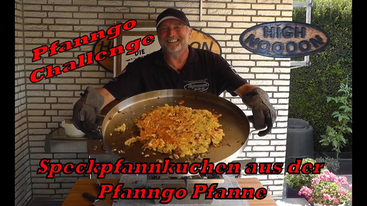 Speckpfannkuchen aus der Pfanngo Pfanne / Pfanngo Challenge - YouTube