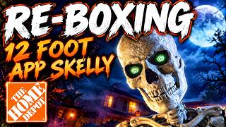 How to Re-Box the 12 Foot App Skeleton! | Home Depot 2026 Animatronic