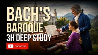 Bach: Original Baroque Energy for High Productivity & Focus (3 Hours)
