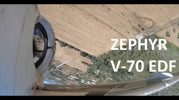 ZEPHYR V-70  EDF | ON BOARD CAMERA