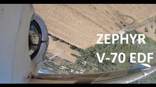 ZEPHYR V-70  EDF | ON BOARD CAMERA