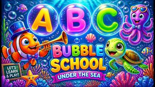 🐢 Sea Animals ABC Song | Fun Learning Cartoon for Children
