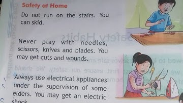 class 1 evs chapter 8 Safety habits safety at home