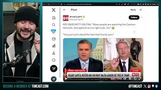 CNN Host HUMILIATED On Live TV, GOP Rep Says More People WATCH SPONGEBOB, CNN FIRING Over 200 Staff