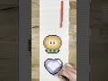 La fleur de Mario et un cœur de Zelda ! #hamabeads #perlerbeads #pixelart #mario #zelda #shorts